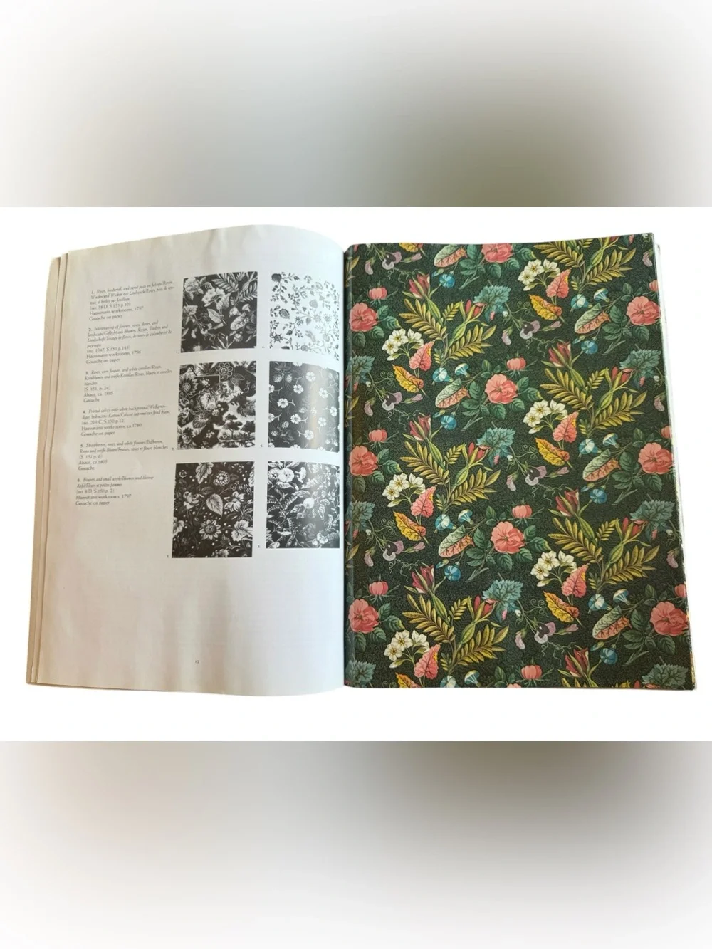 French Provincial Floral Giftwrap Book